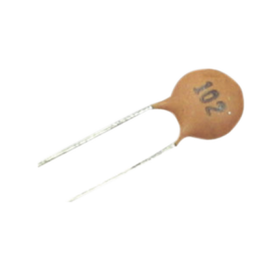 Capacitor de Cerámica de 0.001 uFd, a 50 Volt.