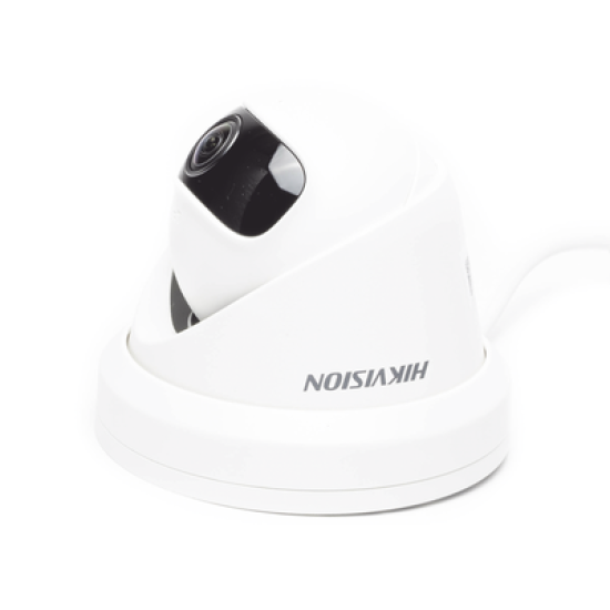 Turret IP 4 Megapixel / Serie PRO + / Panorámica 180° / 10 mts IR / Lente 1.68 mm / WDR / PoE / Uso en Interior 