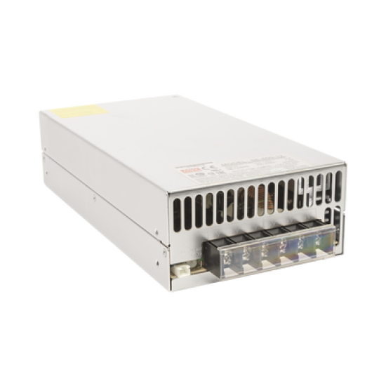 Fuente de Poder Industrial Conmutada 600W de Potencia, 12Vcc, 50A 