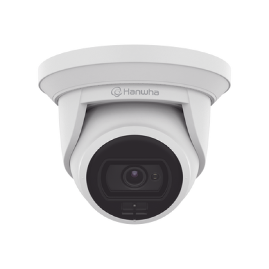 Cámara IP Tipo Flateye con luz blanca Antivandálico 4 Megapíxel / Lente 3 mm / 20M IIluminacion / WDR 120db / IP67 / IK10 / H.265 & WiseStream
