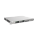 Switch Administrable Capa 3 con 24 puertos Gigabit PoE 802.3af/at + 4 SFP+ para fibra 10Gb, gestión gratuita desde la nube, 370w