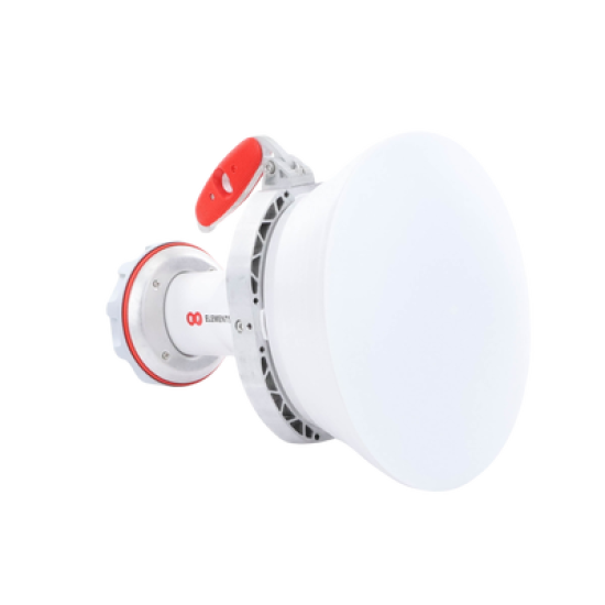 Antena asimétrica de 30° (30°H 20°V) 20.5 dBi tipo cuerno 5180-6000 MHz altamente eficiente, sin cables, sin perdidas, sin lóbulos listas para TwistPort