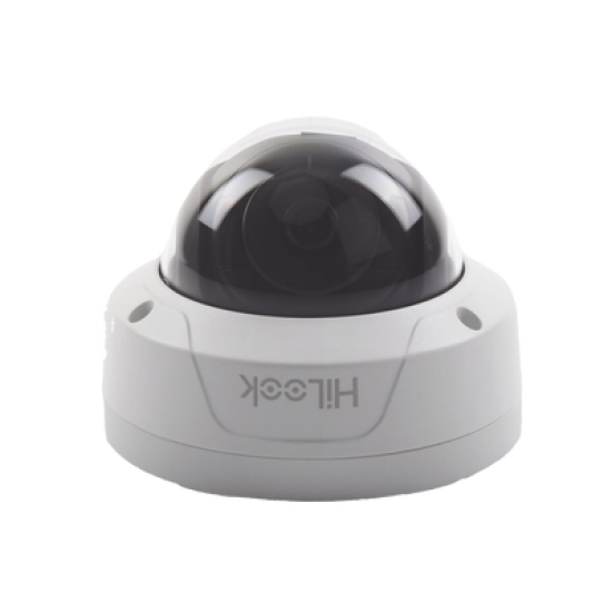 HiLook Series / Domo IP 4 Megapixel / Lente 2.8 mm / 30 mts IR / Exterior IP67 / IK10 / PoE / WDR  / ONVIF