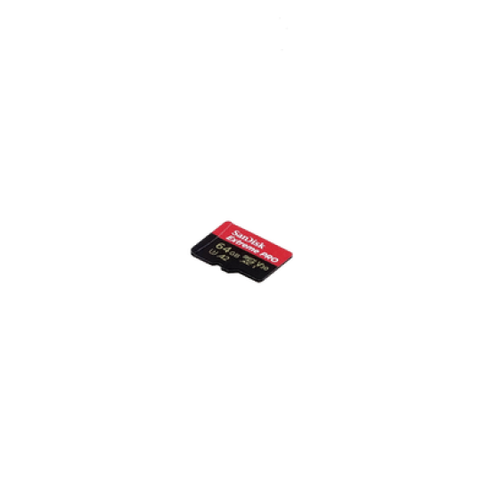 SANDISK EXTREME PRO MICROSD CARD 64GB, INCLUYE ADAPTADOR