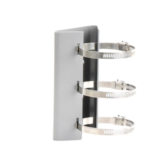 Montaje de Poste para PTZ / Acero Inoxidable / Compatible con PTZ HIKVISION