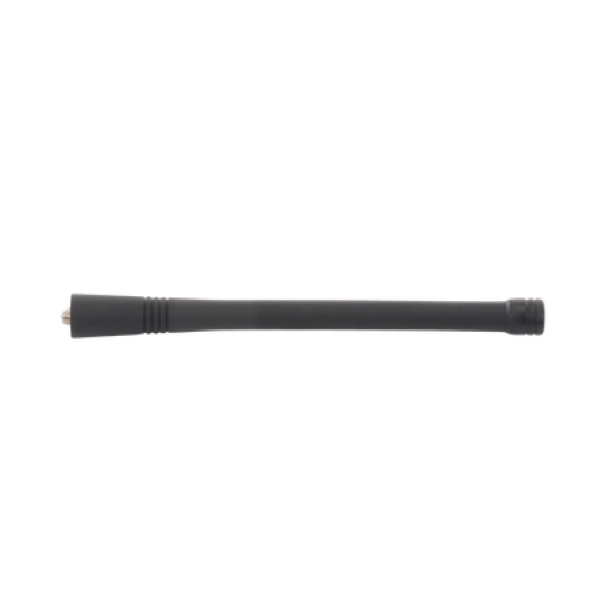 Antena helicoidal  6¨ VHF para radio portátil (136-174 MHz) Conector de Rosca o Plano para radios Kenwood TK240/270/280/290/2100/2200/2300 y Motorola GP300/350/68, P110,SP10, SP50, PRO5150, HT750, EP450