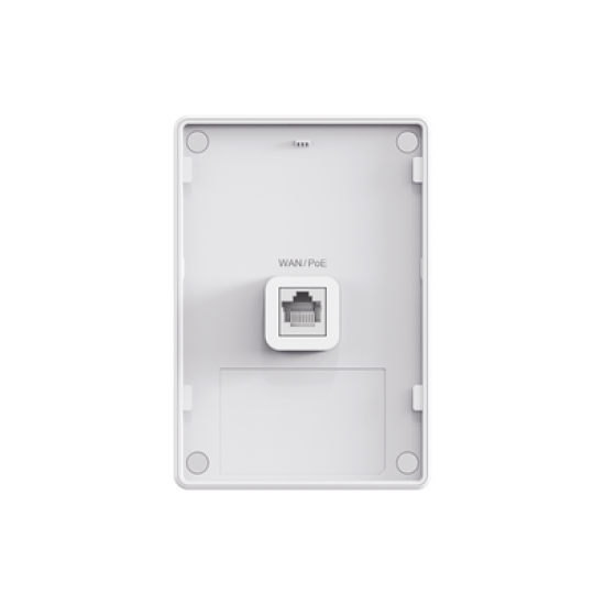 Punto de acceso Wi-Fi 6 para interior en pared, hasta 512 usuarios ideal para Hotelería u Oficina.