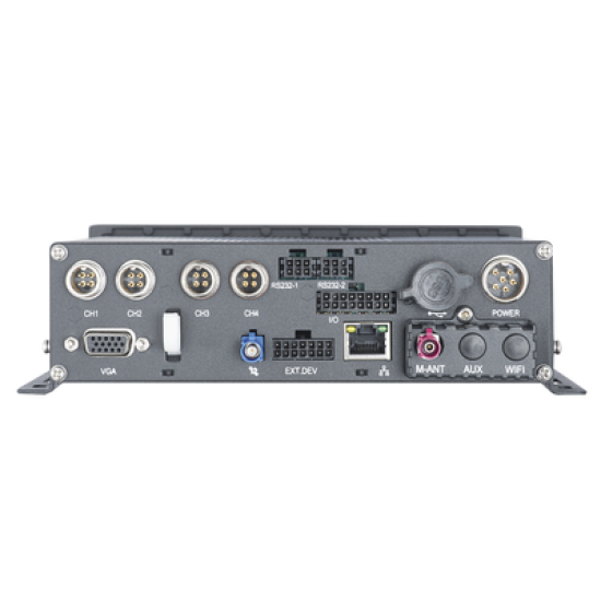 DVR Móvil 4 Canales 720P / Soporta 3G, GPS y WiFi / 1 TB de Disco Incluido / Monitoreo Remoto / Soporta Memoria SD