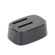 Base USB 3.0 para Disco Duro de Doble Bahía | Soporta Discos SATA de 2.5' & 3.5´ | Soporta discos de 12TB | Compatible con UASP, SATA 3.0 | Con adaptador de corriente 12V3A | Cable USB 1M | Alta Velocidad | Modo Clonación.