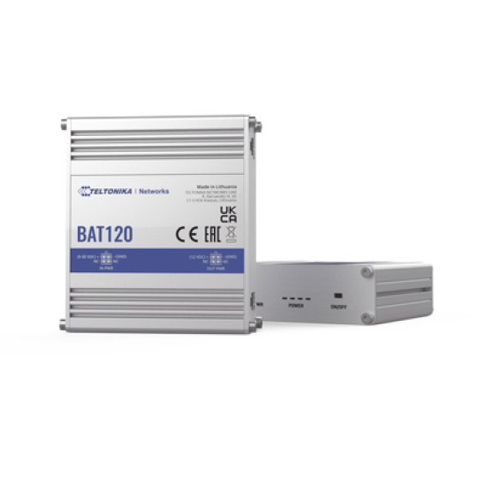 UPS industrial para (RUT2xx, RUT9xx, RUTXxx, TRBxxx) 2300 mAh 17 Wh, 12 volts de salida