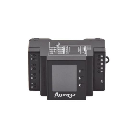 Relevador 40A inalámbrico WIFI y Ethernet / 4 canales inteligentes / 10A por canal, 110-230 V /montaje riel DIN