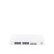 Switch Administrable Capa 3 con 24 puertos Gigabit PoE 802.3af/at + 4 SFP+ para fibra 10Gb, gestión gratuita desde la nube, 370w