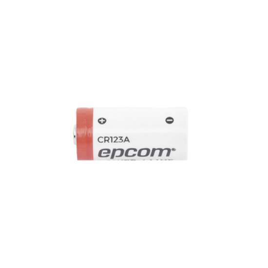 Batería CR123A de Litio 3 V 1300 mAh (No recargable)