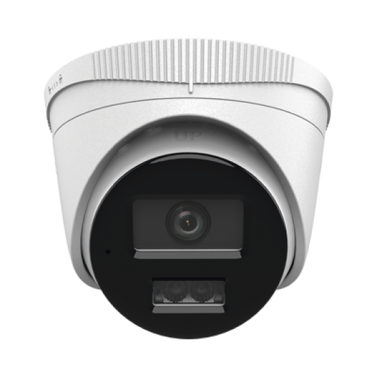 HiLook Series / Turret IP  de 4 Megapixel  / Lente 2.8 mm / 30 mts IR / Micrófono Integrado / Exterior IP67 / PoE / dWDR / H.265+ / ONVIF