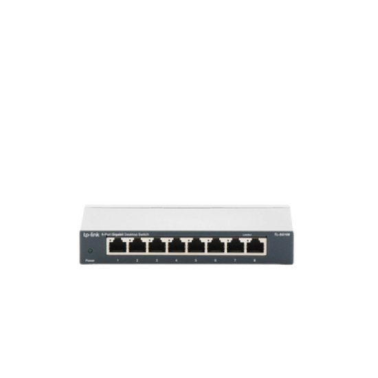 Switch Gigabit no administrable de 8 puertos 10/100/1000 Mbps 