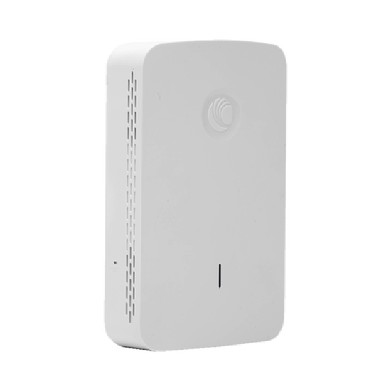 Access Point WiFi cnPilot e425H Indoor Wall Plate, doble banda, Wave 2, antena beamforming, 2 puertos de salida (1x PoE Gigabit y 1x Ethernet Gigabit)