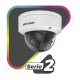 [Dual Light + ColorVu] Domo IP 4 Megapixel / Lente 3.6 - 9 mm / 40 mts IR + 40 mts Luz Blanca / WDR 130 dB / Exterior IP67 / IK10 / Captura Facial / Videoanaliticos (Filtro de Falsas Alarmas) / MicroSD