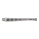 Switch PoE+ Administrable CentreCOM GS980M, Capa 3 de 48 puertos 10/100/1000Mbps + 4 SFP Gigabit, 740 W
