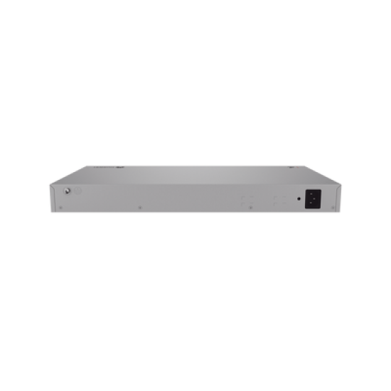 Switch de Acceso Gigabit Administrable PoE Capa 2 / 24 puertos 10/100/1000 Mbps (PoE) / 2 Puertos 2.5GE SFP + 2 Puertos 10GE SFP+ Uplink  / ERPS / IMGP Snooping / DHCP Snooping / PoE Perpetuo / 400 W / Administración Nube Gratis