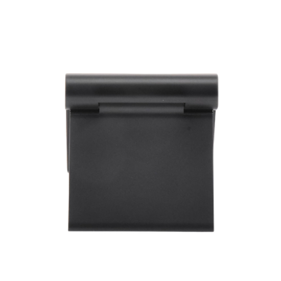 Soporte de Escritorio para Tablet /  Ajustable de 0° a 100° / Goma Antiarañazos / Antideslizante / Amplia Compatibilidad con dispositivos de 4'' a 13'' / Plegable / ABS / Color Negro