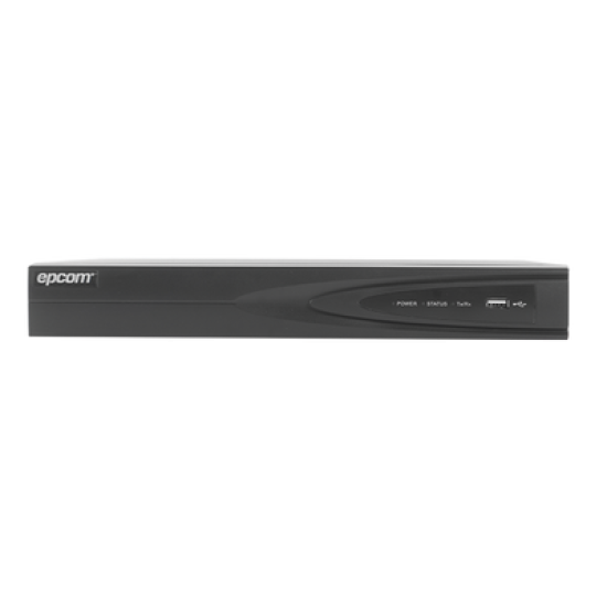 DVR 2 Megapixel / 4 Canales TURBOHD + 1 Canal IP / 1 Bahía de Disco Duro / H.264+ / 1 Canal de Audio / Vídeoanálisis