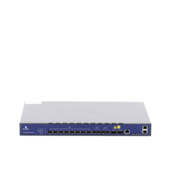 OLT Combo de 8 Puertos XGSPON/GPON / 7 Puertos Uplink (1 Puerto RJ45 + 4 Puertos SFP28 + 2 Puertos QSFP28) /  Hasta 2,048 ONUs