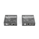 Kit extensor IP y PoE por cable UTP CAT5E hasta 500 mts @ 100 mbps
