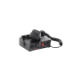 Sirena Vehicular de 100W de Potencia, Con Switch Giratorio de 6 posiciones y Micrófono Integrado de Uso Rudo
