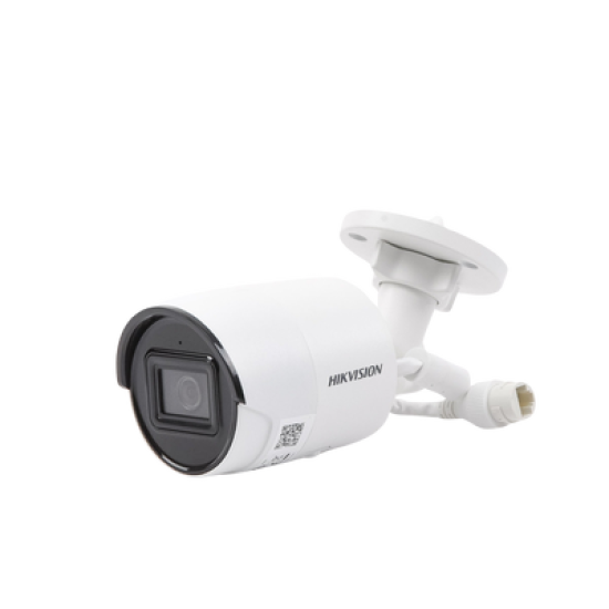 Bala IP 8 Megapixel (4K)/ Lente 2.8 mm / 40 mts IR EXIR /Exterior IP67 / WDR 120 dB / PoE / Micrófono Integrado / ACUSENSE (Evita Falsas Alarmas) / Metal / MicroSD / ONVIF / ACUSEARCH