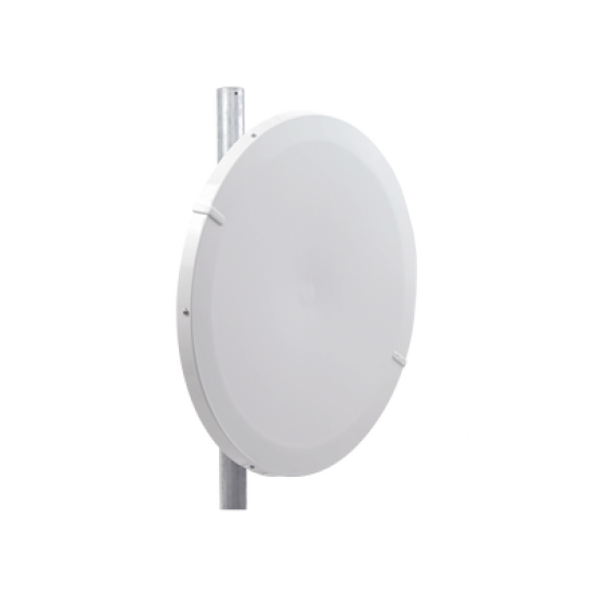 Antena Direccional de Alto Rendimiento/ Parábola profunda para mayor aislamiento al ruido / 29 dBi / 4.9 - 6.4 GHz / Conectores N-Hembra / Fácil Montaje y Soporte de acero inoxidable / Radomo Incluido