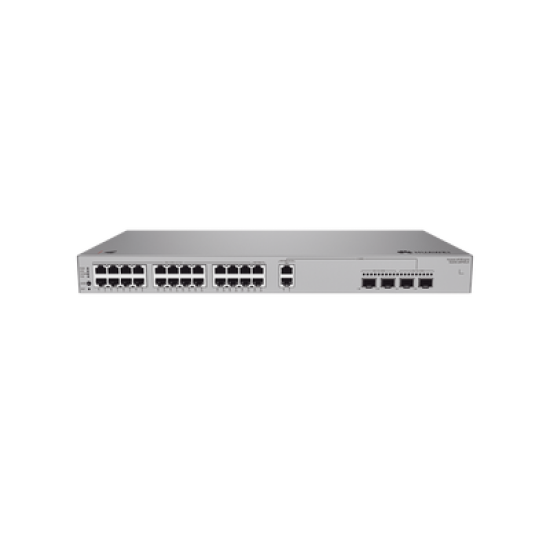 Switch de Acceso Gigabit Administrable PoE Capa 2 / 24 puertos 10/100/1000 Mbps (22*PoE) / 2 Puertos 100/1000/2.5Gbps (PoE) combo 2  Puertos 2.5GE SFP / 2 Puertos 10GE SFP+ Uplink  / ERPS / PoE Perpetuo / 400 W / Administración Nube Gratis