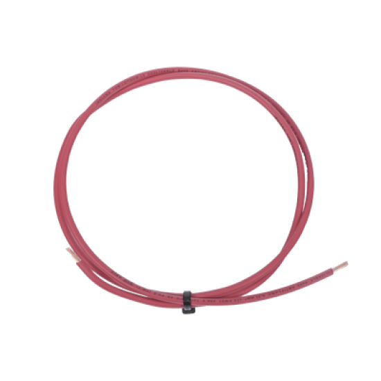 Cable Eléctrico de Cobre Recubierto THW-LS Calibre 12 AWG 19 Hilos Color Rojo (Venta por Metro)