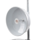 Antena direccional de alta resistencia, Ganancia 30 dBi, (4.9 -6.5 GHz), Plato hondo para mayor inmunidad al ruido, Conectores N-Hembra, Montaje y radomo incluido 