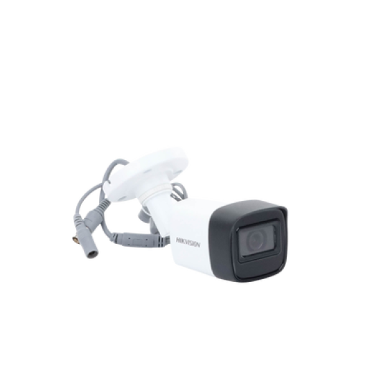 Bala TURBOHD 4K (8 Megapixel) / Gran Angular 102° / Lente 2.8 mm / Exterior IP67 / IR EXIR 30 mts / dWDR / Metal
