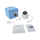 Turret IP 4 Megapixel / Lente Motorizado 2.8 - 12 mm / 30 mts IR EXIR / PoE / Exterior IP67 / WDR 120dB / Micro SD / H.265+ / Onvif