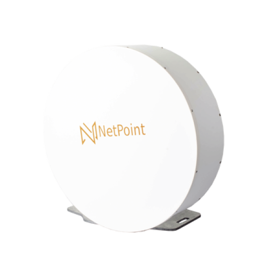 Antena Blindada de alta gama / 3 ft / 10-11 GHz / Ganancia 38 dBi / Conector de guía de onda para radios B11 / Montaje con alineación milimétrica / Tornillería de acero inoxidable 
