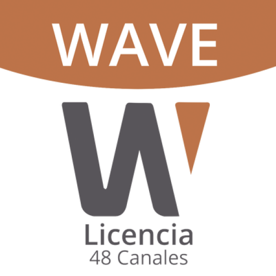 Licencia de 48 Canales de Grabación Wisenet Wave Profesional 