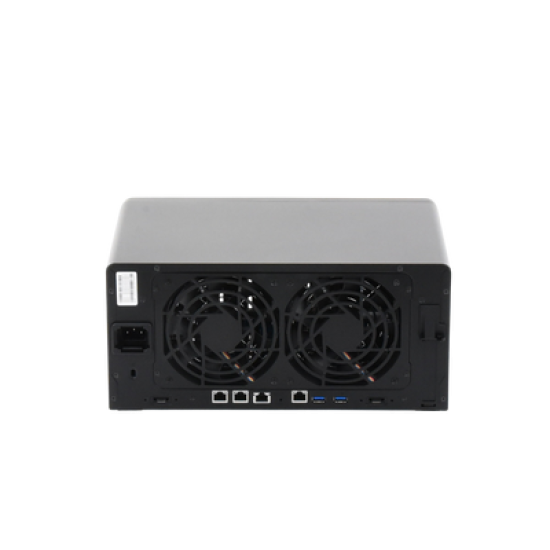 Servidor NAS de escritorio con 8 bahías / Expansible a 18 bahías / Hasta 256 TB / 8GB de RAM
