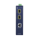 Convertidor de Medios Industrial de 1 Puerto Ethernet 10/100/1000 Base-T a 2 Puertos SFP 100/1000/2500 Base-X 