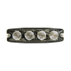 Luz Auxiliar de 4 LED, ámbar, SAE Clase I, Lente transparente