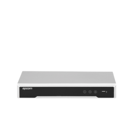 DVR 8 Canales 4K TurboHD + 8 Canales IP/ 8 Megapixel / Acusense  / Audio por Coaxitron/ 1 Bahía de Disco Duro / 4 canales de audio / 8 Entradas de Alarma / 4 Salida de Alarma /  H.265+
