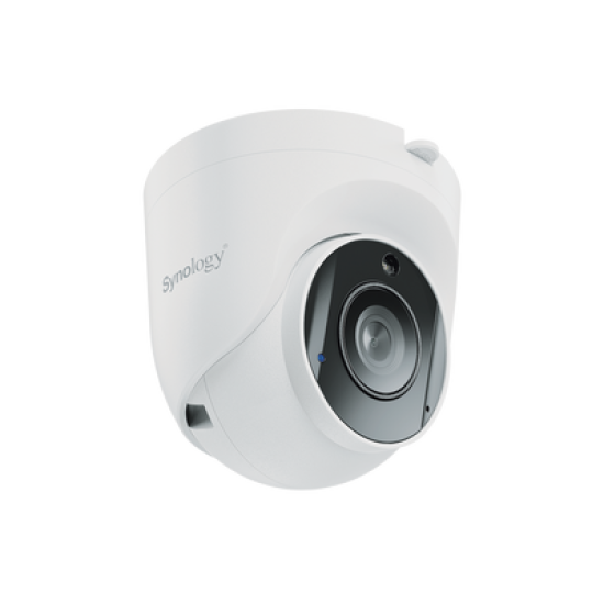 Cámara Turret 5MP, Lente 2.8mm, Ranura microSD, Incluye licencia para grabación Surveillance Stationï»¿