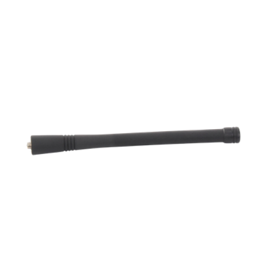 Antena helicoidal  6¨ VHF para radio portátil (136-174 MHz) Conector de Rosca o Plano para radios Kenwood TK240/270/280/290/2100/2200/2300 y Motorola GP300/350/68, P110,SP10, SP50, PRO5150, HT750, EP450