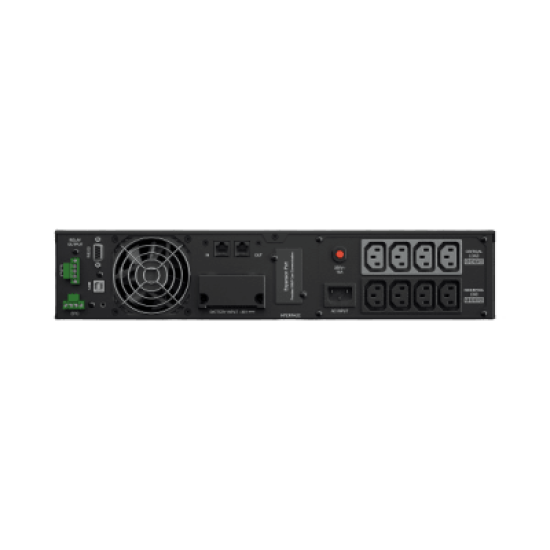 UPS DE 1500 VA/1350 W, ONLINE DOBLE CONVERSIóN, ENTRADA 220 VCA NEMA 5-20P, ONDA SENOIDAL PURA, RACK O TORRE DE 2 UR, CON  8 TOMAS NEMA 5-15R