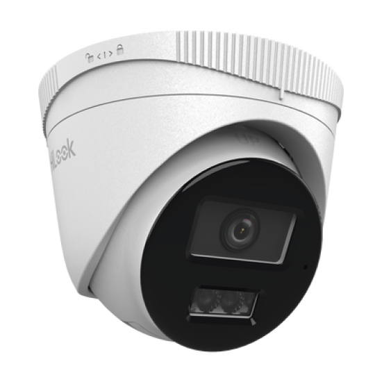 HiLook Series / Turret IP  de 4 Megapixel  / Lente 2.8 mm / 30 mts IR / Micrófono Integrado / Exterior IP67 / PoE / dWDR / H.265+ / ONVIF