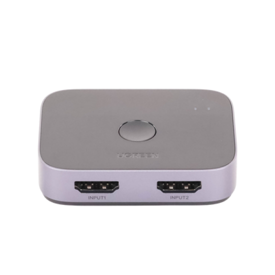 Conmutador HDMI 2.1 8K @60Hz | HDMI Splitter 2 Entradas a 1 Salida | Soporta 4K @120Hz 1080P @240Hz 3D | HDR Dolby | Alta Velocidad 48Gbps | Formatos de Audio LPCM/DTS/DSD, 2,0/2,1/5,1/7,1 canales.