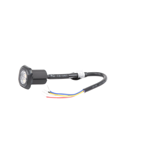Lampara Oculta de LED de bajo perfil color ambar claro