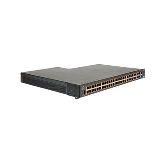 Switch PoE inteligente / cnMatrix EX2052R-P / PoE+ / 48 puertos x 1 Gps / 4 SFP+, fuente de alimentación extraíble