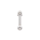 Tornillo acero inoxidable  M8*65 para montajes de modulos fotovoltaicos 