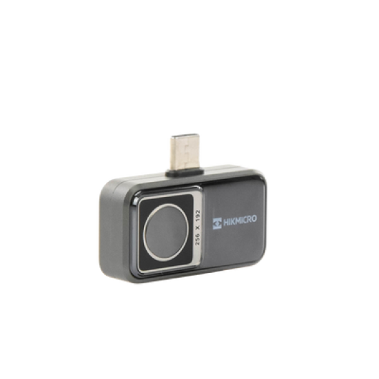 MINI2 - Cámara Termográfica Portátil para Celulares (Android) /  Conector Tipo USB - C / Lente 3.5 mm / IP40  / JPEG (Imagen) / Video (MP4) / Rango de Medición de -20°C a 350°C 